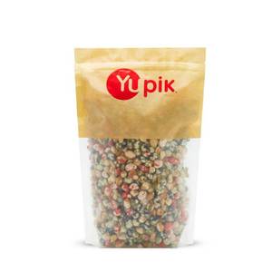 lot 7264 image: Yupik Mix Wasabi Beans, 2.2 lb (35.3 oz), Spicy & Crunchy Wasabi Beans, Kosher, Vegan, High in Protein & Fiber, Cholesterol Free, Perfect for Snacking