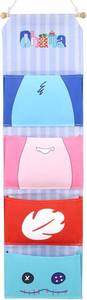 lot 8024 image: RUNROLE Fish Extender for Disney Cruise Line - 10 Inch Width, 4 Pockets, Easily Customize, Hanging Storage Organizer, Cruise Essentials, 2025&2026 FE for Gift Exchanges and Pixie Dust