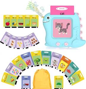 lot 8056 image: Talking Flash Cards for Toddlers 3-5 Years Old, Pocket Speech Therapy & Autism Sensory Toy with 336 Sight Words, Montessori Educational Learning Device Gift