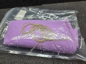 lot 8138 image: Keketo 1717 Cheesecloth Napkins Bulk Decor. Set of 10 (Lilac)