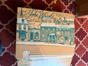 lot 27022 image: Vintage John Wright Santa Bank