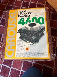 lot 27024 image: Antique Kodak Carousel Projector 4600