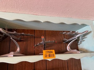 lot 27034 image: Set of Three Vintage United States Air Forces Model Planes