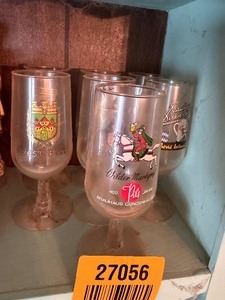 lot 27056 image: Vintage Collectible German Beer Glasses