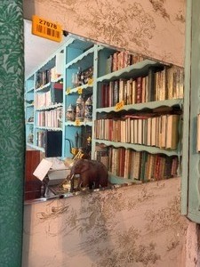 lot 27078 image: Vintage Rectangular Handing Wall Mirror