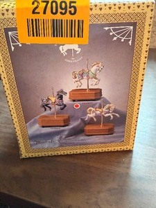lot 27095 image: The Great American Carousel by Tobin Fraley Carousel Horse Music Boxes