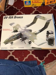 lot 27116 image: Vintage Italeri OV-10A Bronco Model Kit Collectors Item