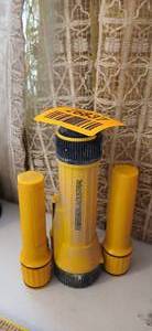 lot 26837 image: Lot of Matching Yellow Eveready Industrial Flashlights