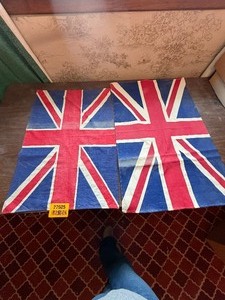 lot 27005 image: Set of Two Flags of England