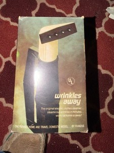 lot 27019 image: Vintage Franzus Wrinkles Away Electric Clothes Steamer
