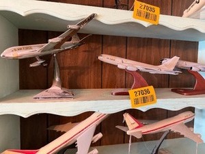 lot 27036 image: Set of Two Vintage United States Air Forces Model Planes