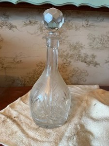 lot 27047 image: Vintage Denby Lead Crystal Decanter