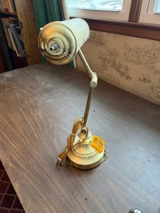 lot 27066 image: Vintage PianoDesk Lamp Light