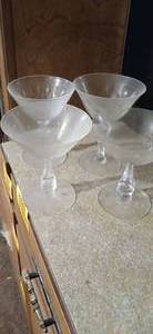 lot 26974 image: Set of Decorative Wine Goblets