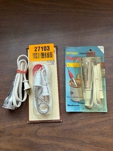 lot 27103 image: Set of Three Vintage Portable Instant Immersion Heater