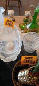 lot 26880 image: Crystal Bowls and Trinket Dishes