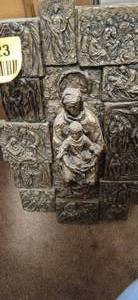 lot 26923 image: Religious Wall Plaque