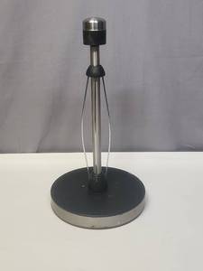 lot 121 image: Kamenstein Perfect Tear Paper Towel Holder - Stainless Steel with Brushed Finished and Weighted Base (base needs a good cleaning)