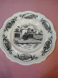 lot 155 image: 1957 Emporia Kansas Centennial Copeland Plate