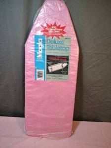 lot 200 image: Magla Deluxe Tabletop Ironing Board with Cover - new in package (outer package is a bit dusty)