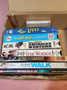 lot 210 image: Mixed VHS, DVD and a Cassette Tape - including 2 Hee Haw VHS tapes