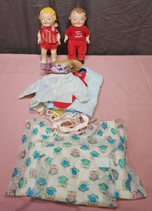 lot 229 image: Campbell Kids Dolls with Clothing Collection
