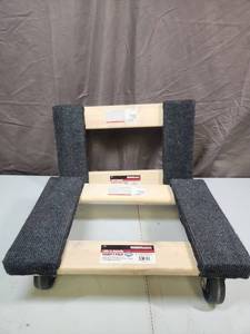 lot 505 image: HaulMaster 1000lb Capacity Furniture Movers Dollies - set of 2 - good condition