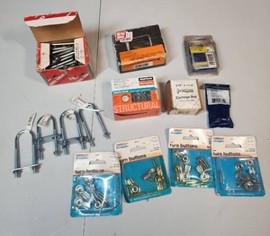 lot 514 image: Hardware Lot - Simpson Strong-Tie, Red Head & Misc Fasteners