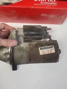 lot 603 image: 12V Starter for a 92 Ford Van - marked as Good on outside of box (box is not the original box for this starter).  Untested, and most likely previously used