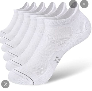 lot 2624 image: Celersport No-Show Athletic Socks 5-Pack Running Sock for Men and Women
