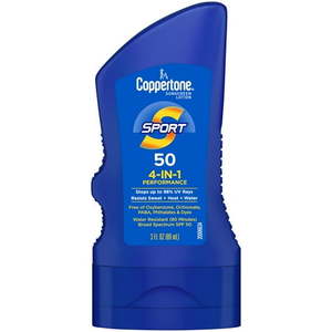 lot 2688 image: Coppertone Sport Sunscreen Lotion  SPF 50 Sunscreen  3 fl oz