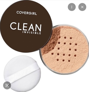 lot 2716 image: CoverGirl Clean Invisible Loose Powder 110 Translucent