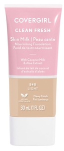 lot 2724 image: CoverGirl Clean Fresh Skin Milk Foundation Light 540