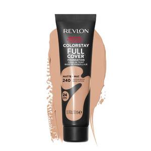 lot 2737 image: Revlon Liquid Foundation, ColorStay Face Makeup for Normal and Dry Skin, Longwear Full Coverage with Matte Finish, Oil Free, Medium Beige, 1.0 Fl Oz