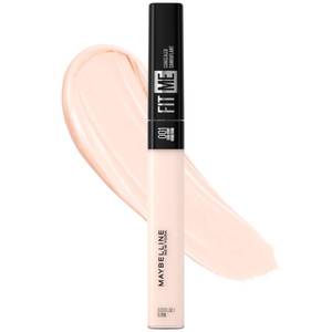 lot 2786 image: Maybelline Fit Me Liquid Concealer Makeup, Natural Coverage, Lightweight, Conceals, Covers Oil-Free, Cool Ivory (Packaging May Vary)