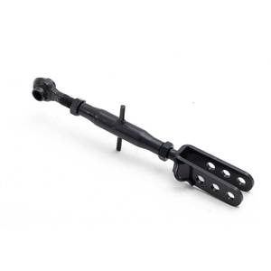 lot 2840 image: Zonon 3 Point Hitch Adjustable Tractor Side Link 16-21 Inch Top Connecting Rod Link Pin Compatible with Kubota Yanmar and Most Compact Tractor Models, Retail $50