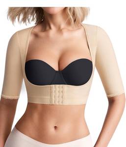 lot 2851 image: BRABIC Womens Shapewear Tops Post Surgery Compression Sleeve for Arm Shaper (Beige, 3X-Large)