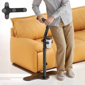 lot 2893 image: Stand Assist Aid for Elderly, Height-Adjustable Chair Lift Assist Devices for Seniors, Anti-Slip Sofa Lift Pro Supports Up to 400 Lbs, Heavy-Duty Standing Aids &amp Supports for Disabled (Black), Retail $80