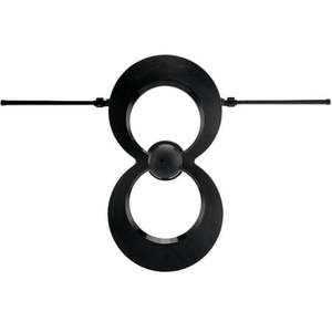 lot 1005 image: Antennas Direct ClearStream MAX-V Indoor Outdoor HDTV Antenna  UHF VHF  Multi-Directional  60 Mile Range - UHD 4K  NEXTGEN TV Ready  Black - C2MVB - Retail $172