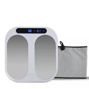 Heleyme Terahertz P90 Plus+ Foot Massager Relieves Fatigue and Pain Relaxes Body, for Men and Women Daily Home Use (1 Device and 1 Belt) - Retail: $523