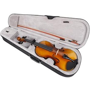 lot 1018 image: Violin For Beginners Handmade Solid Wood Violin For Adults To Play Violin Instruments For Beginners And Exams(Entry 14) - Retail $235