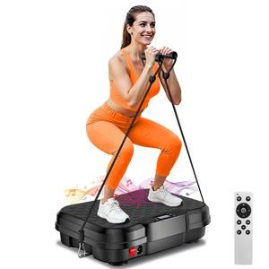 lot 1052 image: Citxmoti Vibration Plate Exercise Machine,Vibration Plate for Lymphatic Drainage Power Vibration Plate Machine Support 450 Lbs 250 Adjustable Speeds,Vibrating Plate Shake Plate Weight Loss - Retail $90