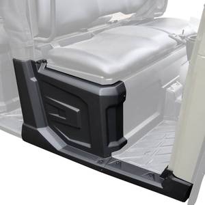 lot 1059 image: SAUTVS Black Right Hand Center Fender with Rocker for Polaris Ranger Crew 570 XP 570 Full-SizeRanger Crew XP 900Ranger Crew XP 1000 Diesel 2014-2019 (Passenger Side, Replace #5450353-070) - Retail $160