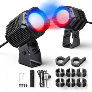 lot 1080 image: Ehaho Whipless LED Whip Lights, RGBW Dual Color Mixing Alien Lights, with Rocker Switch & Remote Control Whip Lights for Side by Side, Alien Light for SXS UTV RZR Can-Am Maverick X3 Kawasaki Polaris - Retail $150