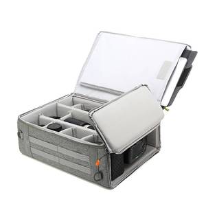 lot 1178 image: svatin Camera Insert Bag,Shockproof &Pressure-proof Dual Opening Padded Camera Lens Cube Case Backpack,Digital DSLR SLR Mirrorless Cameras Accessories Storage Pouch for Canon,Nikon,Sony(XL) - Retail $90