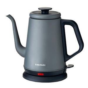 lot 1202 image: DmofwHi Gooseneck Electric Kettle(1.0L),1000W Electric Tea Kettle of 304 Stainless Steel,Auto Shut off,Water Kettle for Coffee and Tea-Grey - Retail $40