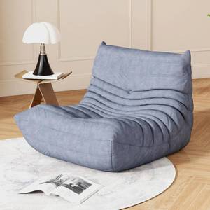 lot 1218 image: Snug Sofee Bean Bag Chairs for Adults, Bean Bag Sofa - Adult Size with Soft Waterproof Fabric for Living Room, Apartments, Reading Corner, Gaming, and Movie Venue (Gray) - Retail $130