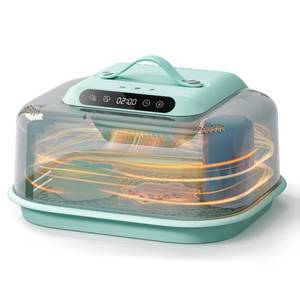 lot 1238 image: Resiners Resin Curing Machine G3 with UV Resin Light, 2H1Min Fast Curing, Silicone Mat Included, Deformation-Resistant Reversible Base, Resin Dryer for Epoxy Mold Casting, Jewelry Making, DIY Decor - Retail $140