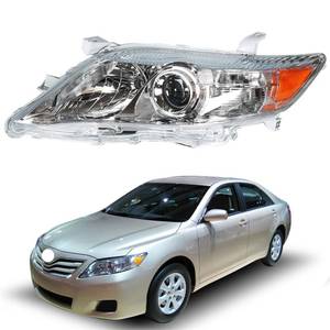 lot 1245 image: waltyotur Driver Side Headlight Assembly Replacement for Camry 2010 2011 Left Side Headlight TO2502191 81150-06500 - Retail $63
