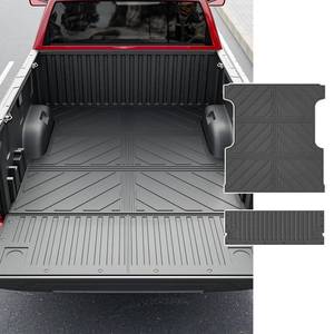 lot 1269 image: powoq 5.5FT Truck Bed Mat Compatible with 2022-2026 Toyota Tundra Bed Liner Cargo Mat Truck Liner TPE Tailgate Protector Replacement for 2022 2023 2024 2025 2026 Toyota Tundra Accessories - Retail $110